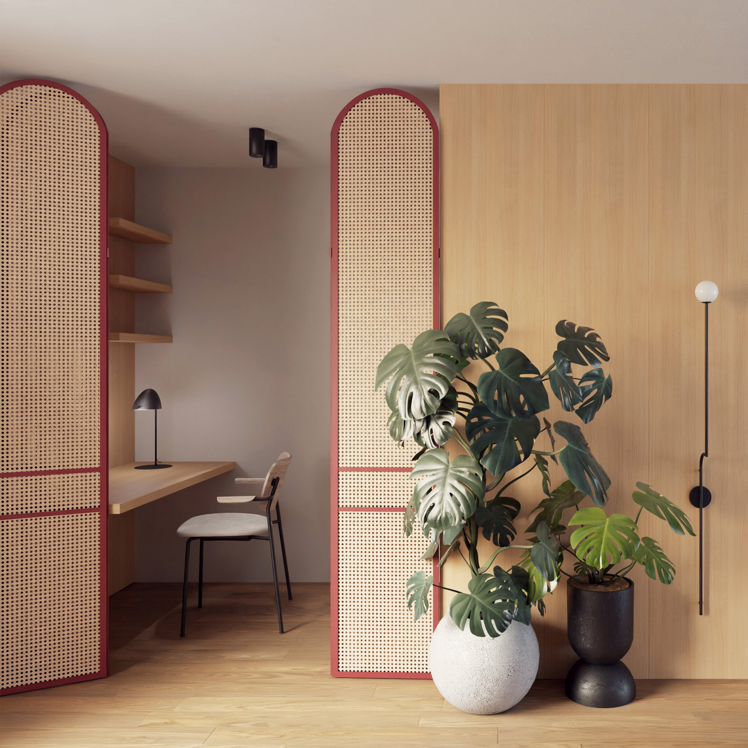 Przestrzeń do pracy w domu